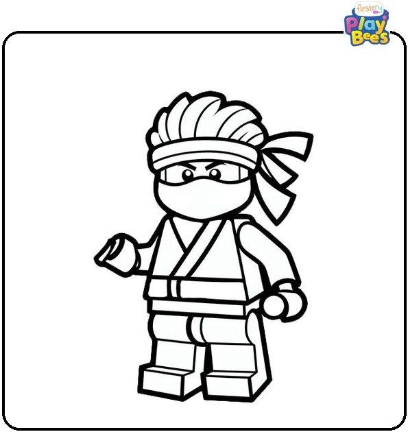 Ninjago Lasha Coloring Page