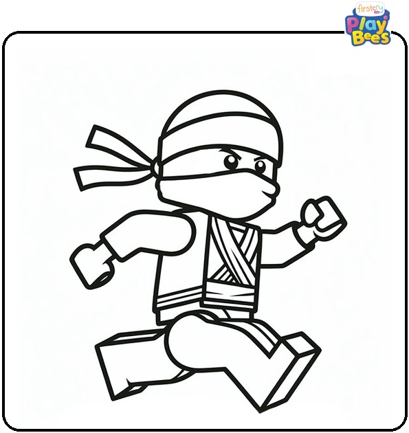 Ninjago Rattla Coloring Page