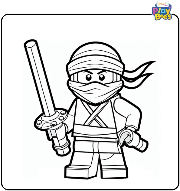 Ninjago Ronin Coloring Page