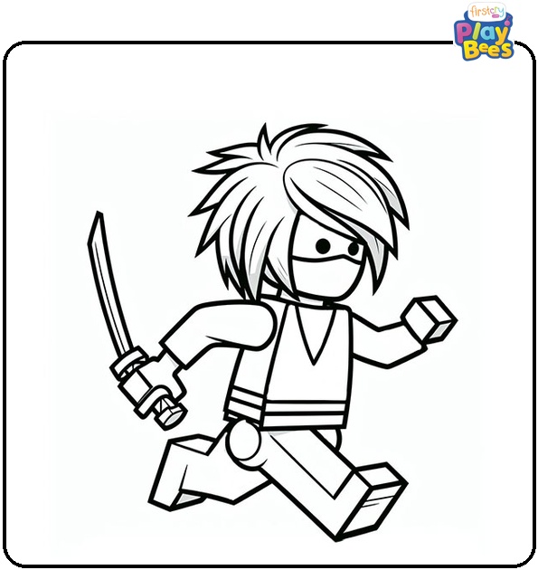 Ninjago Spitta Coloring Page