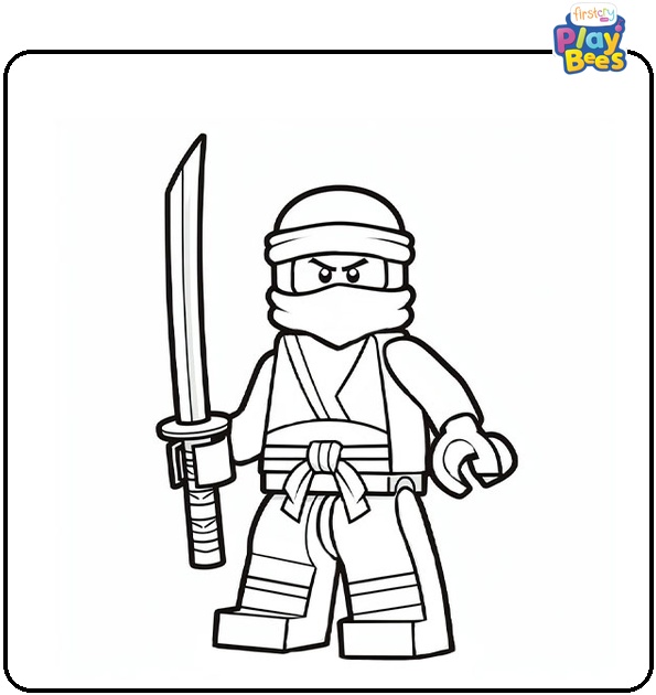 Ninjago Wyplash Coloring Page