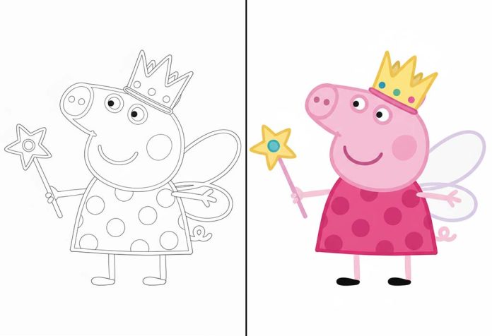 Peppa Pig Coloring Pages - Free Printable Images & Sheets