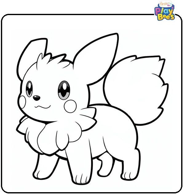 Poochyena Of Pokemon Coloring Page