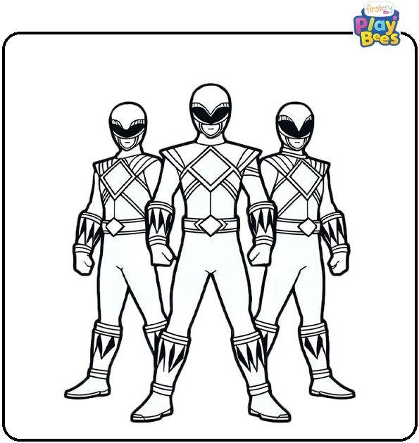 Power Rangers Megaforce Coloring Page Power Rangers Megaforce Coloring Page