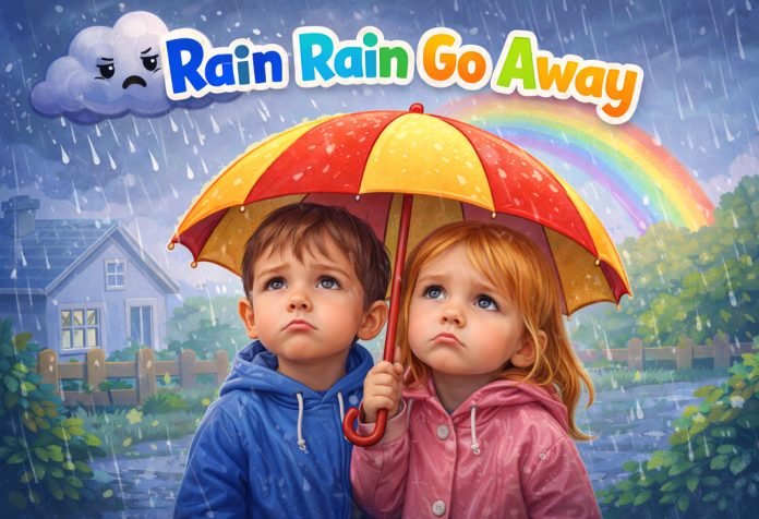 Rain Rain Go Away Nursery Rhyme With Lyrics