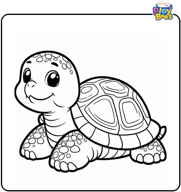 Snapping Turtle Coloring Page