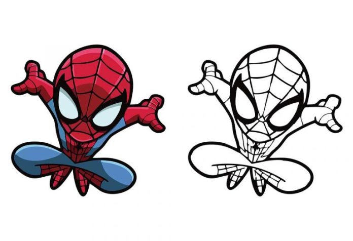 Spiderman Coloring Pages – Free Printable Sheets & Pictures