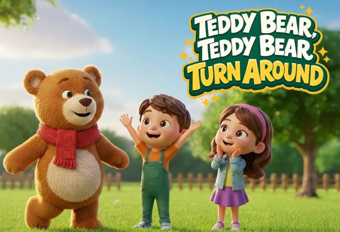 Teddy Bear, Teddy Bear, Turn Around Nursery Rhyme With Lyrics