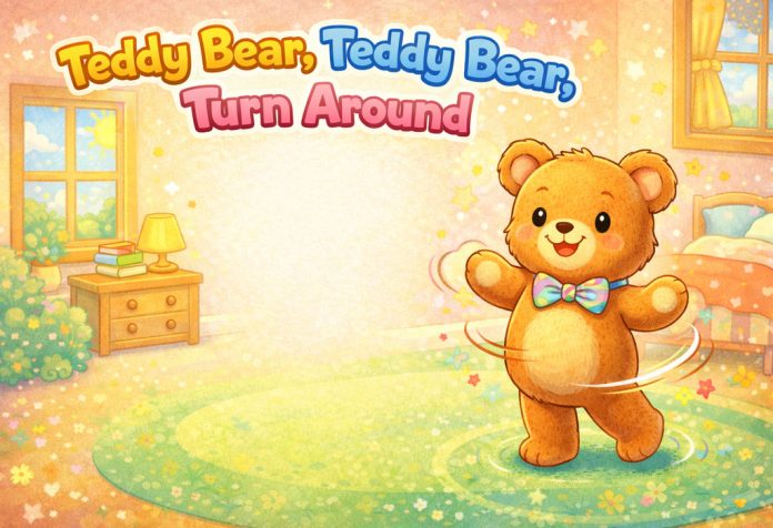 Teddy Bear, Teddy Bear, Turn Around Nursery Rhyme With Lyrics