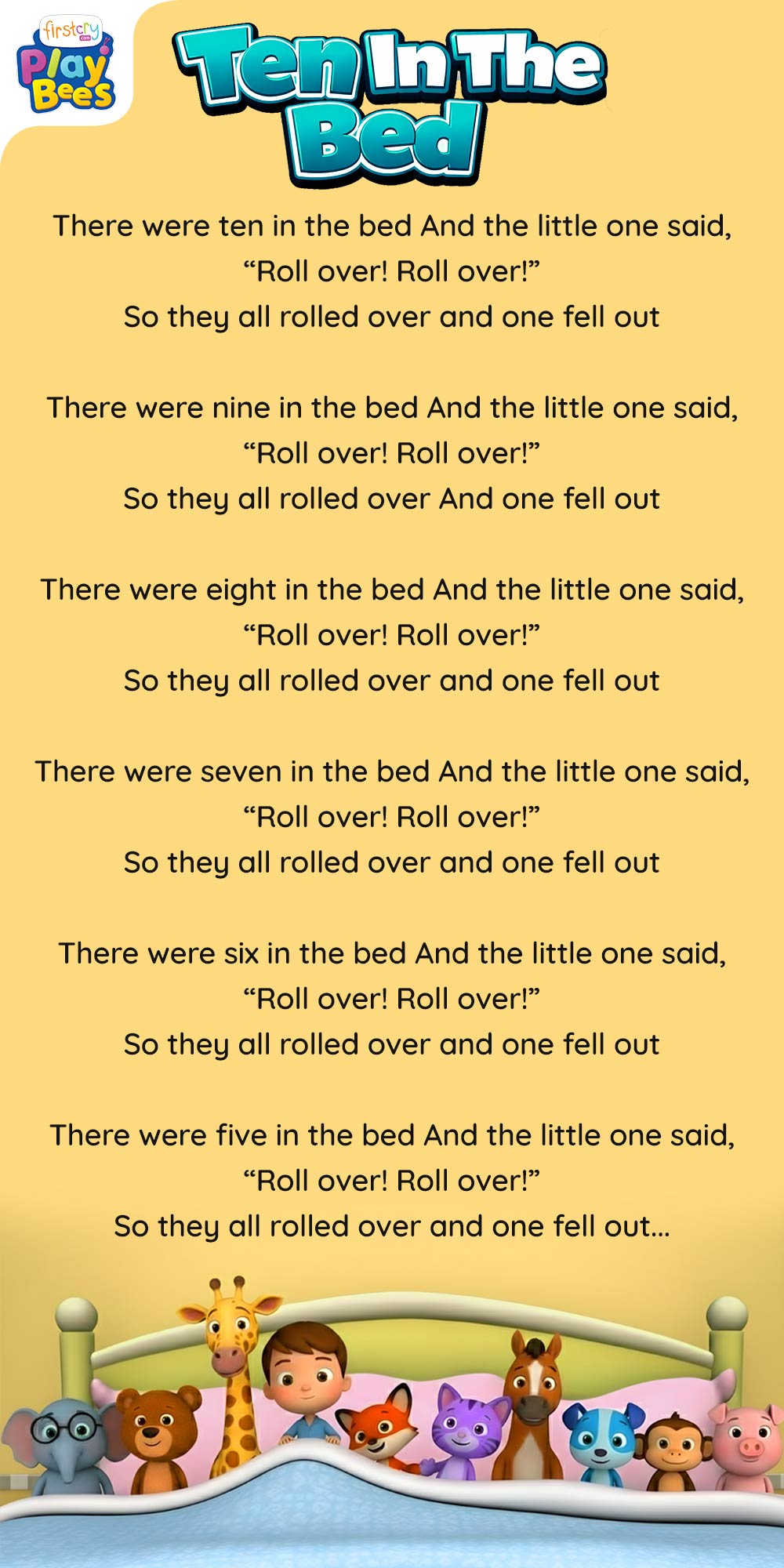 Ten In The Bed Song Lyrics