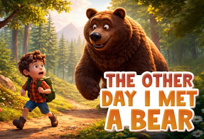 The Other Day I Met a Bear Nursery Rhyme With Lyrics