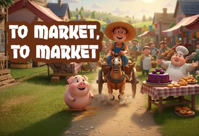 To Market, To Market Nursery Rhyme With Lyrics