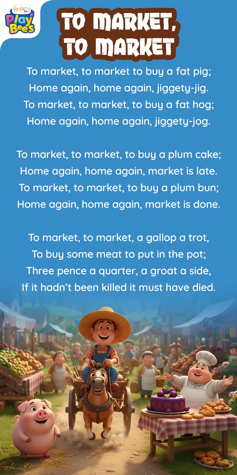 To Market, To Market Song Lyrics