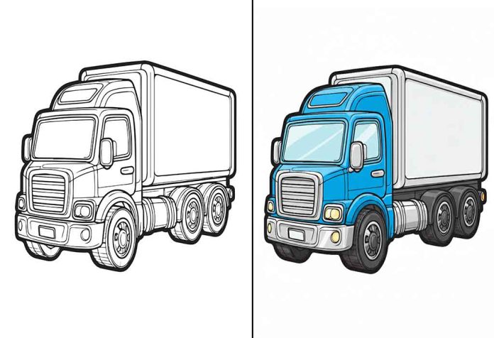 Truck Coloring Pages – Free Printables for Kids