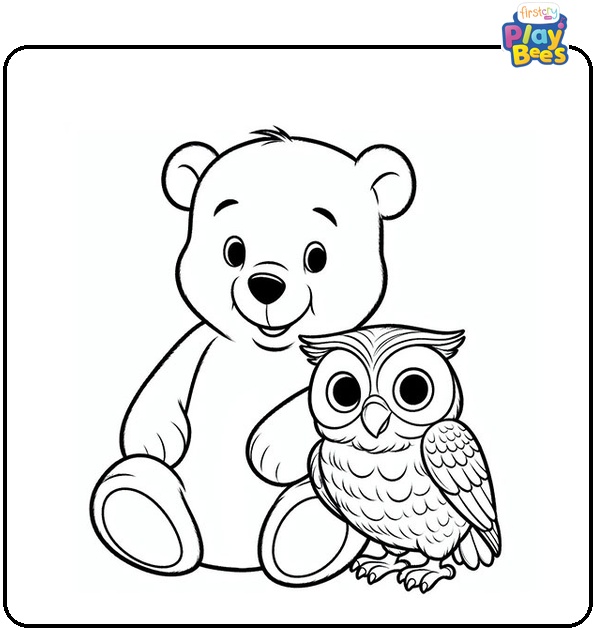 Winnie The Pooh Owl Coloring Page Winnie The Pooh Owl Coloring Page