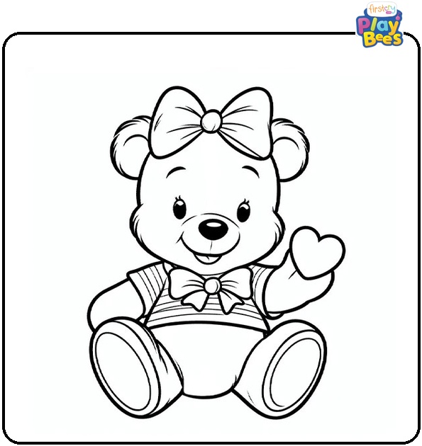 Winnie The Pooh Valentines Day Coloring Page Winnie The Pooh Valentines Day Coloring Page