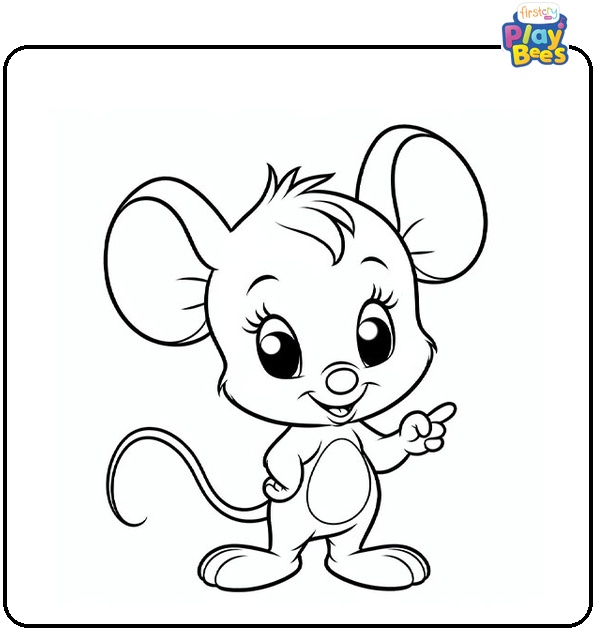 Young Mickey Mouse Coloring Page Young Mickey Mouse Coloring Page