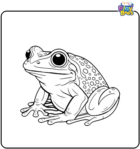 Adult Frog Coloring Page Adult Frog Coloring Page