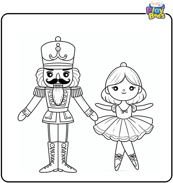 Barbie and the Nutcracker Coloring Page Barbie and the Nutcracker Coloring Page