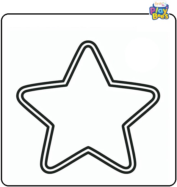 Bright Star Coloring Page
