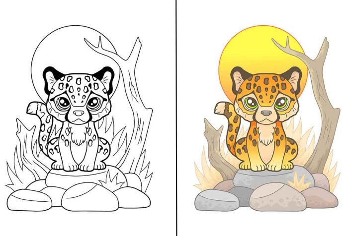 Cheetah Coloring Pages – Free Printable Sheets & Pictures