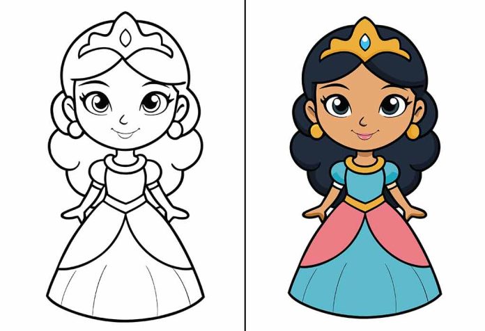 Cinderella Coloring Pages – Free Printable Sheets & Pictures