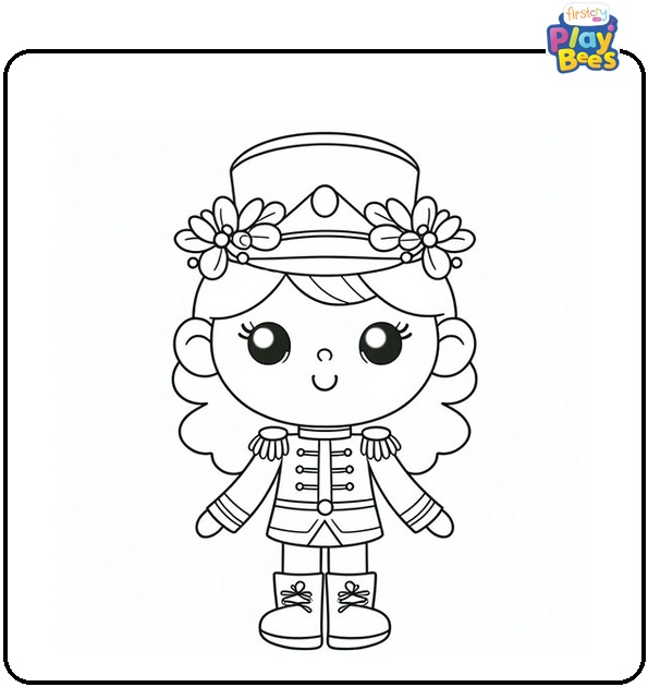 Clara Nutcracker Coloring Page Clara Nutcracker Coloring Page