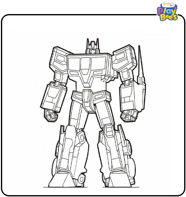Decepticon Coloring Page