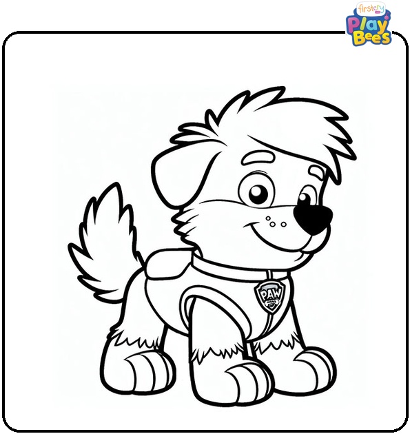 Everest Paw Patrol Coloring Page