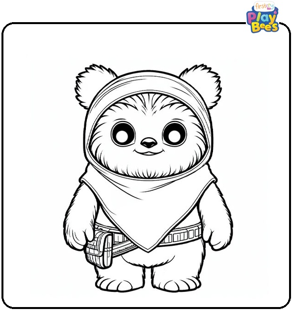 Ewoks Coloring Page