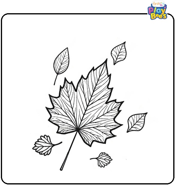 Fall Leaf Coloring Page Fall Leaf Coloring Page