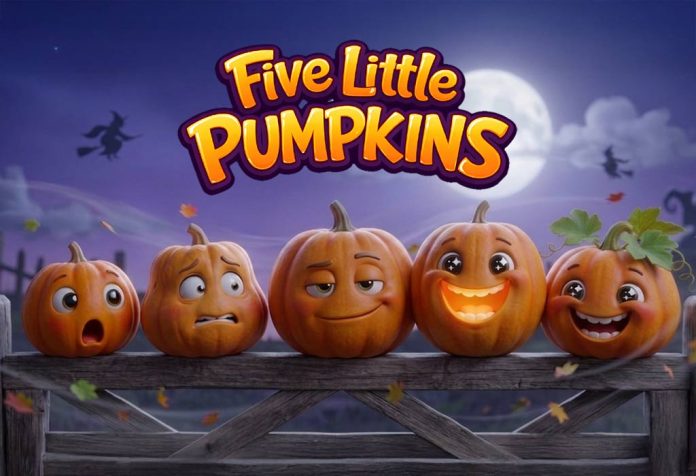 Five Little Pumpkins Nursery Rhyme With Lyrics