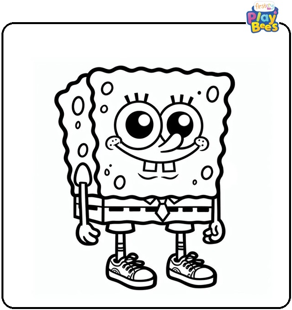 Funny Spongebob Coloring Page Funny Spongebob Coloring Page