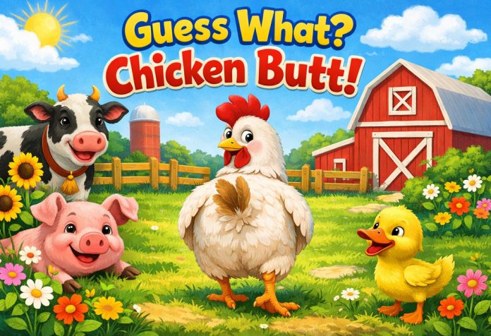 Guess What Chicken Butt! Nursery Rhyme With Lyrics