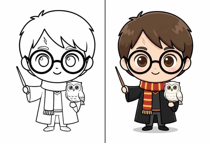Harry Potter Coloring Pages – Free Printable Sheets & Pictures