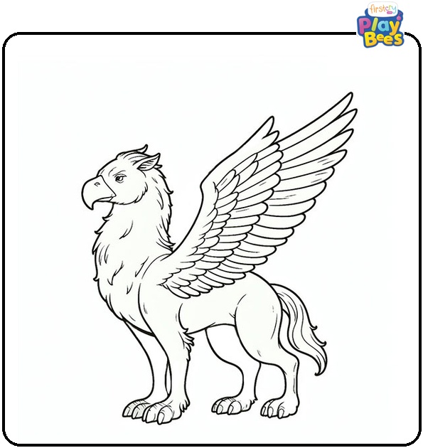 Harry Potter Hippogriff Coloring