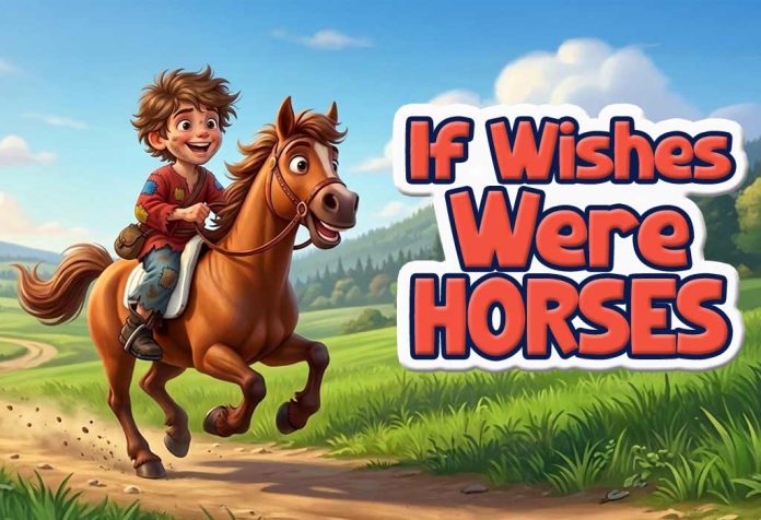 If Wishes Were Horses Nursery Rhyme With Lyrics