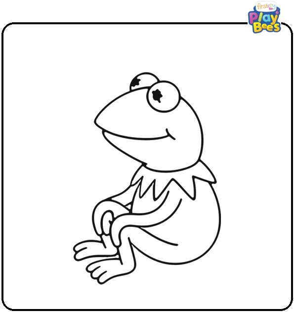 Kermit the Frog Coloring Page