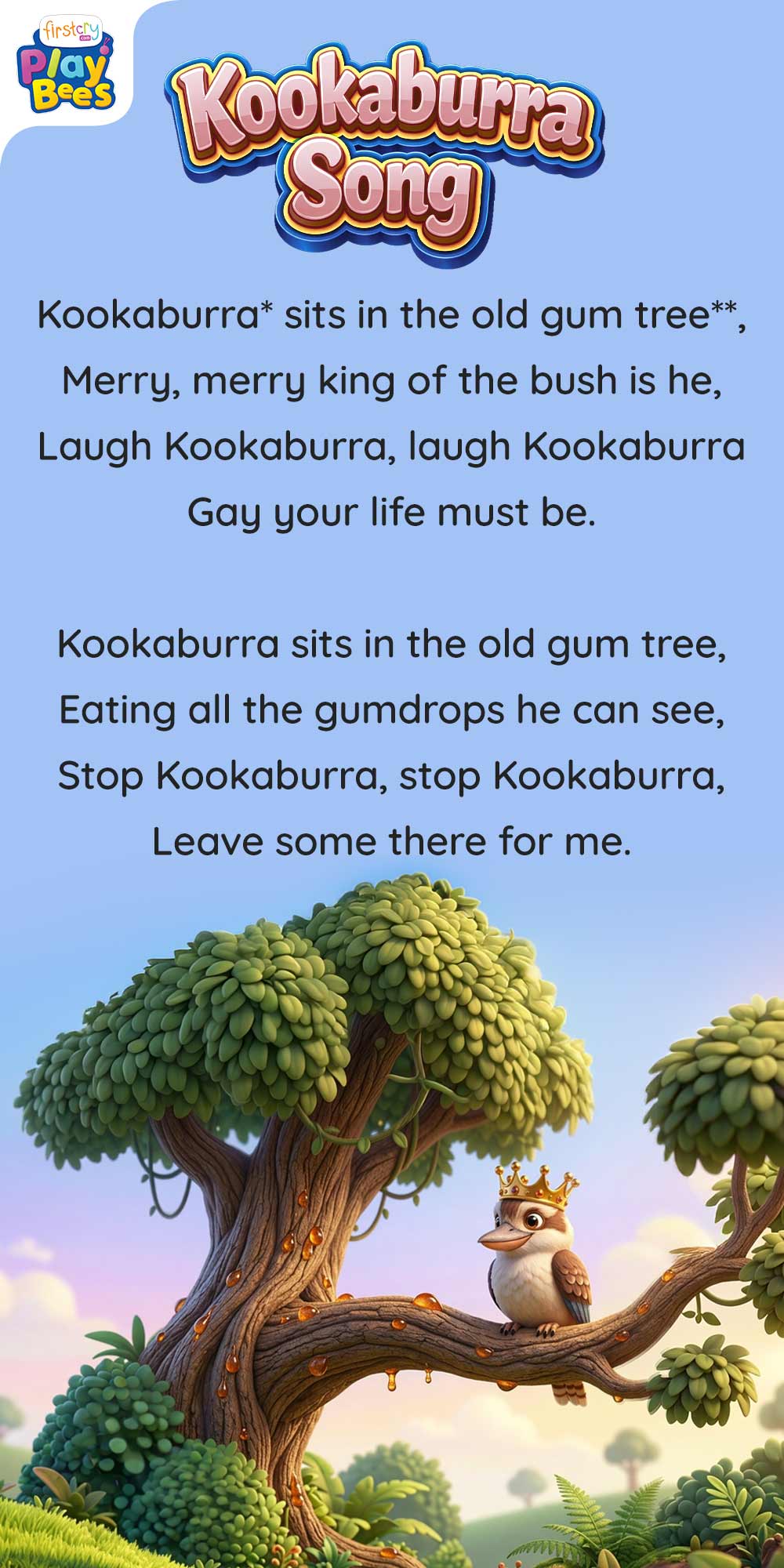 Kookaburra Song Lyrics