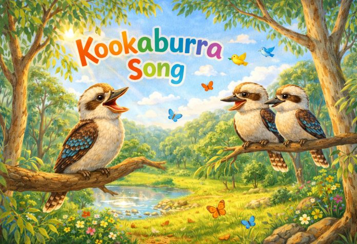 Kookaburra Song Nursery Rhyme With Lyrics