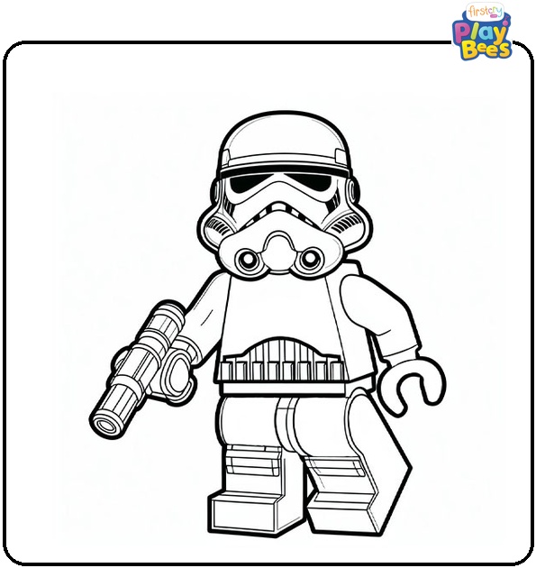 Lego Star Wars Coloring Page