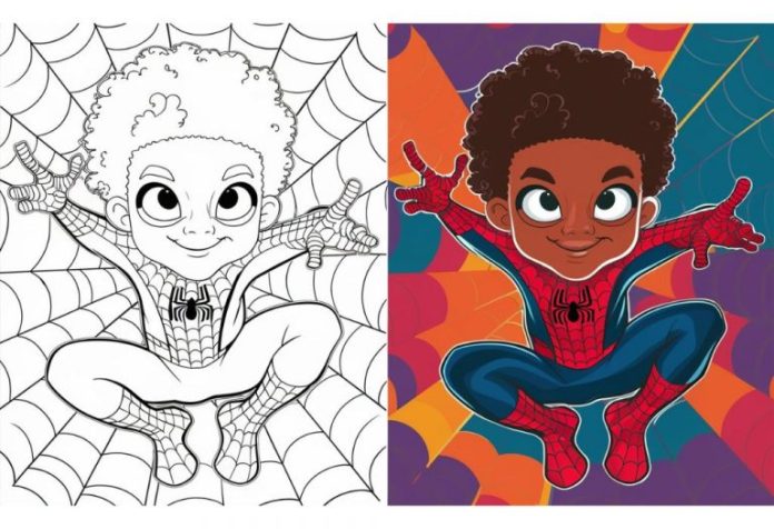 Miles Morales Coloring Pages – Free Printable Sheets & Pictures