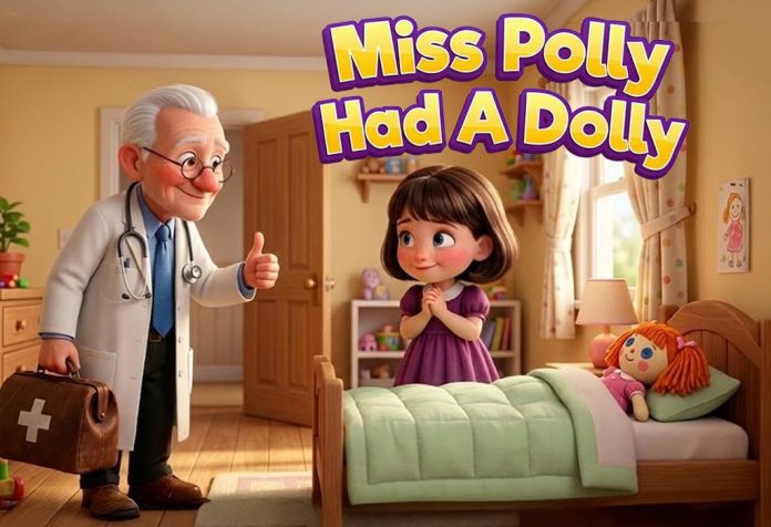 Miss Polly Had A Dolly Nursery Rhyme With Lyrics
