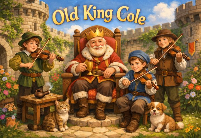 Old King Cole Nursery Rhyme With Lyrics