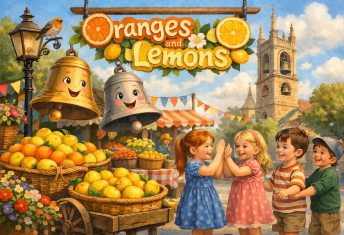 Oranges and Lemons Nursery Rhyme With Lyrics