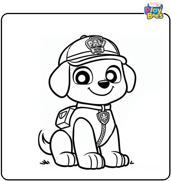 Paw Patrol Dino Rescue Coloring Page
