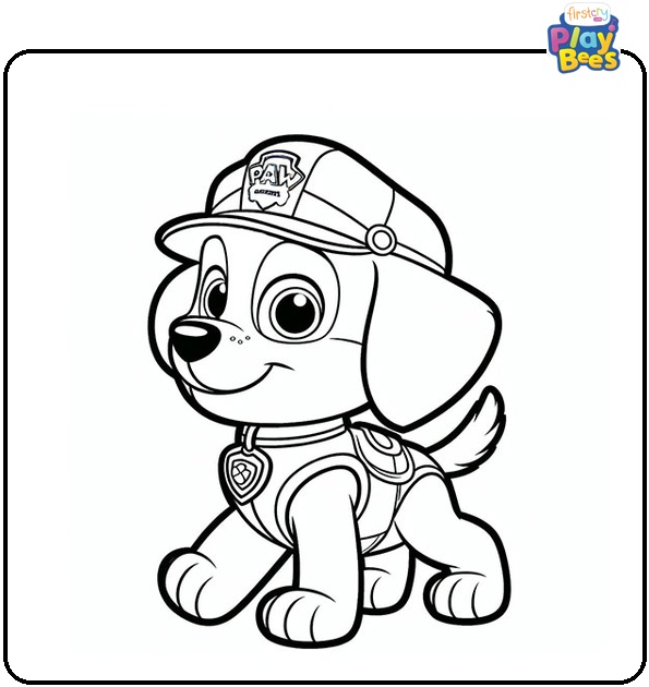 Paw Patrol Liberty Coloring Page