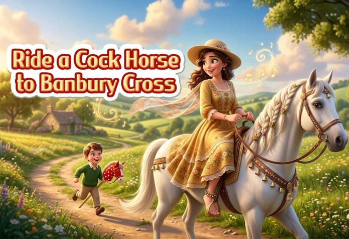 Ride a Cock Horse to Banbury Cross Nursery Rhyme With Lyrics