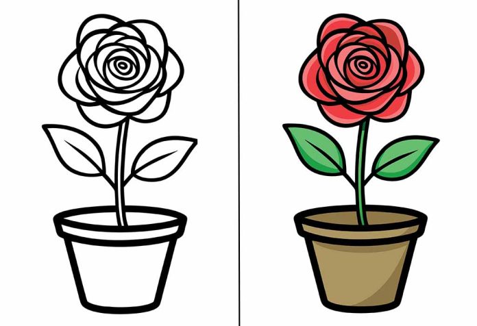Rose Coloring Pages – Free Printable Sheets & Pictures
