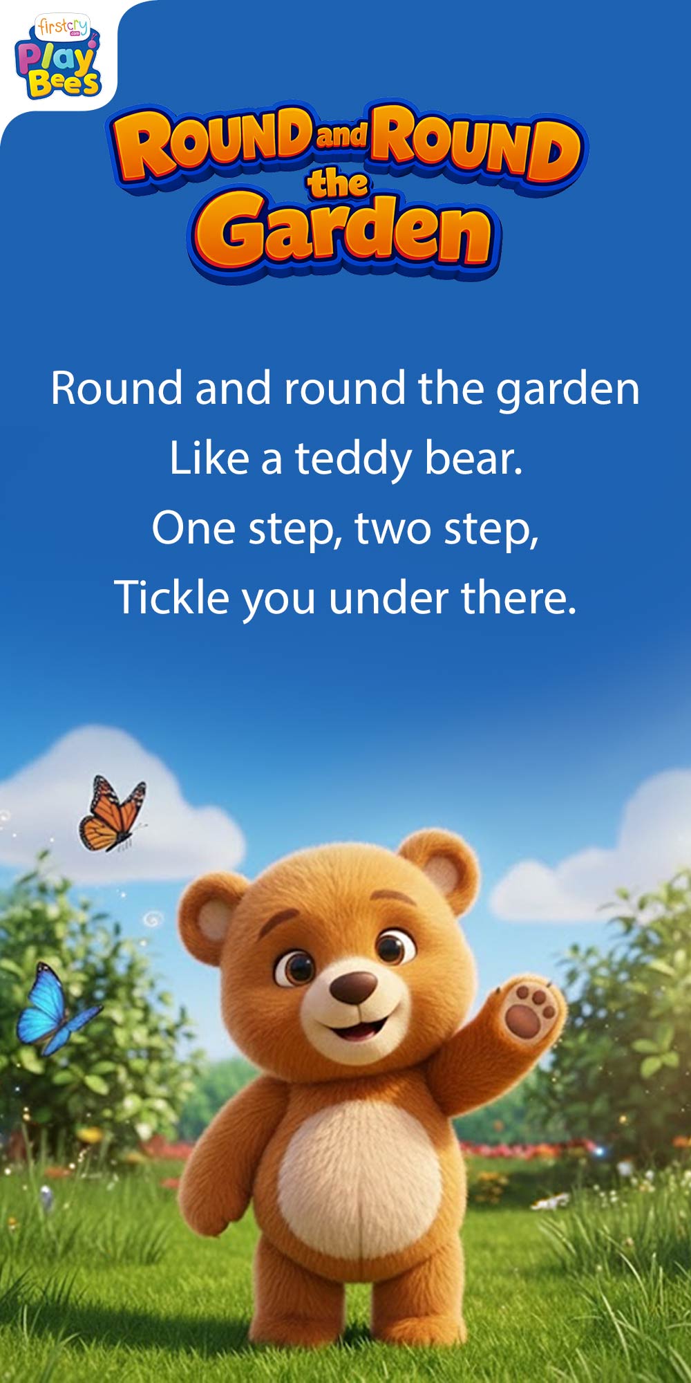 Round and Round the Garden Song Lyrics